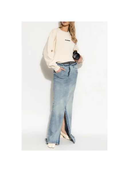 Spódnica jeansowa Maison Margiela niebieska