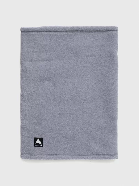 Меланжевый шарф Burton серый