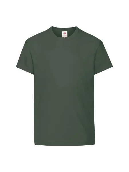 Tricou copii Fruit Of The Loom verde