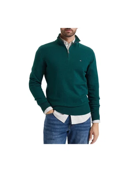 Sveter Tommy Hilfiger zelená
