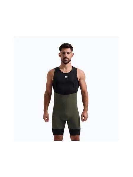 Велосипедні шорти Rogelli Signature Bib Short зелені