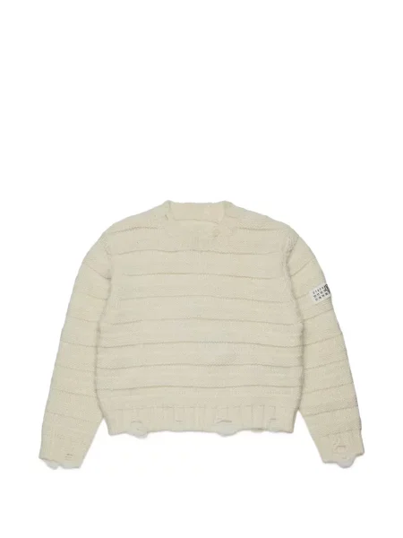 Sweter dziecięcy Mm6 Maison Margiela biały