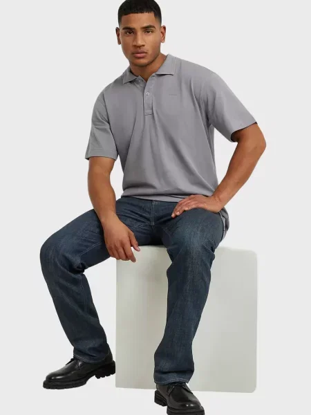 Поло G-star Raw сіре