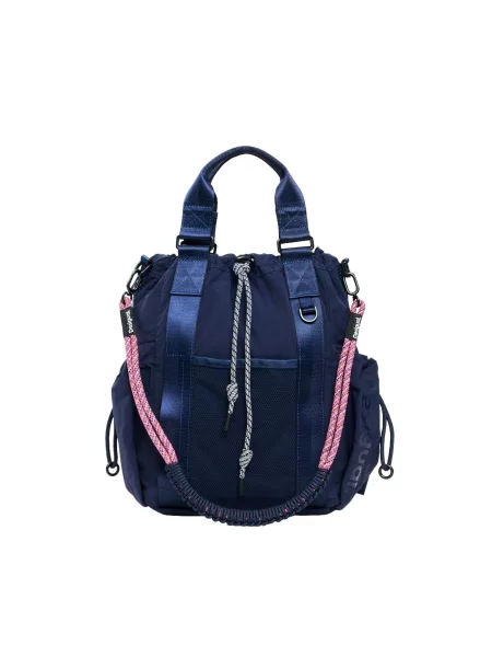 Desigual Rucsac bleumarin / pal roz