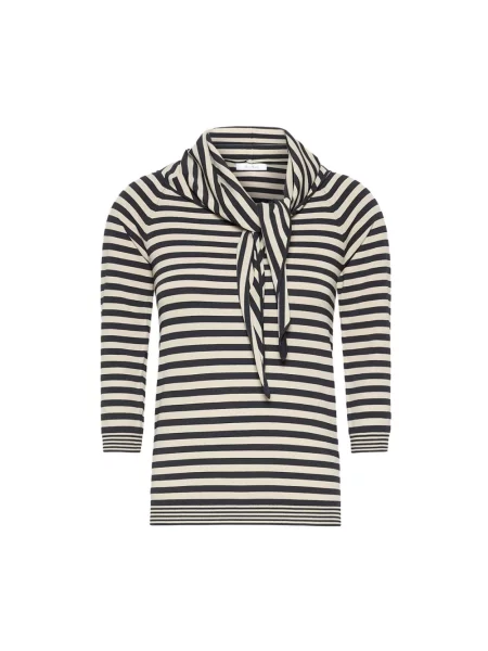 Długi top Max Mara z długim rękawem szary