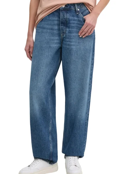 Blugi boyfriend Calvin Klein albastru