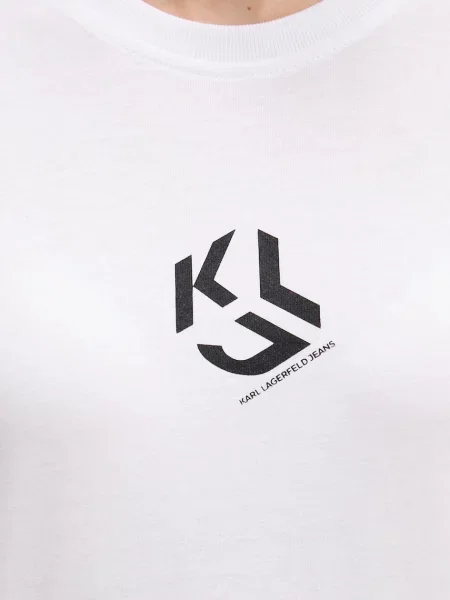 Футболка Karl Lagerfeld Jeans білий