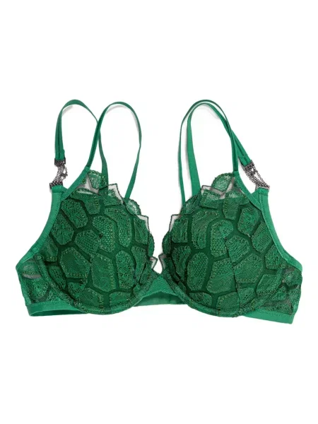 Sutien Chantelle din dantelă verde