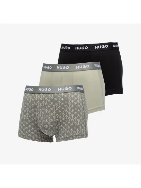 Bokserki Hugo Boss Trunk Design Black XXL czarne