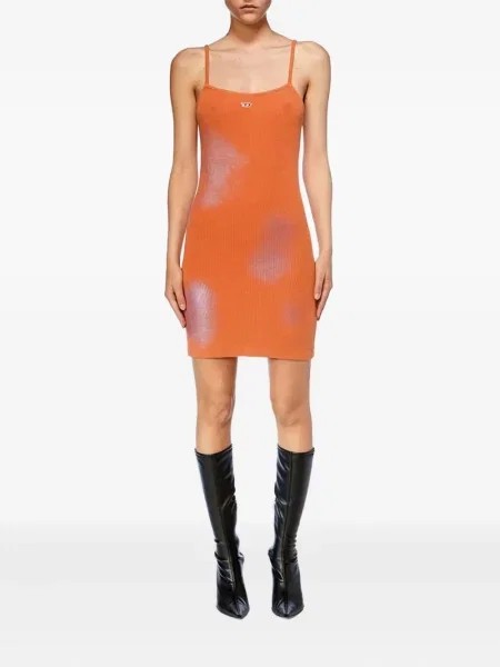 Rochie mini Diesel de costum portocaliu