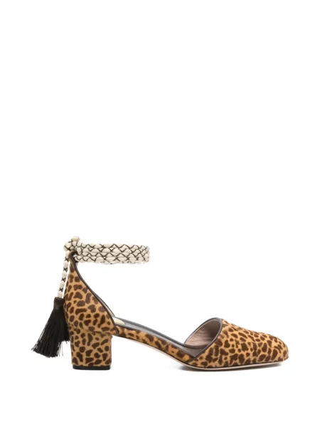 Pantofi cu toc Valentino Garavani cu imagine cu model leopard