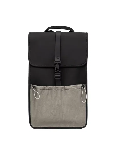 Rains plecak Mix Backpack W3 duży gładki czarny