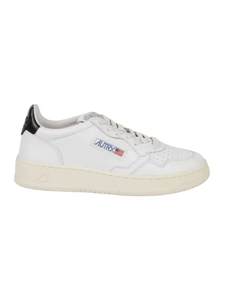 Sneakersy Autry skórzane casual białe