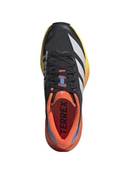Sneakerși Adidas Adizero alergare cu motiv cu inimi de catifea cord roșu