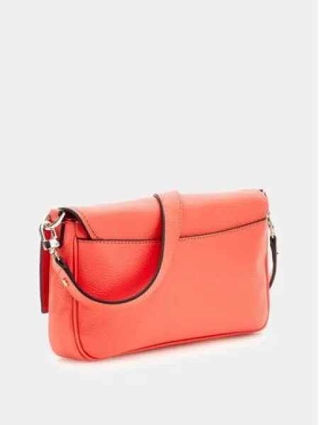 Guess Kabelka Korálová červená