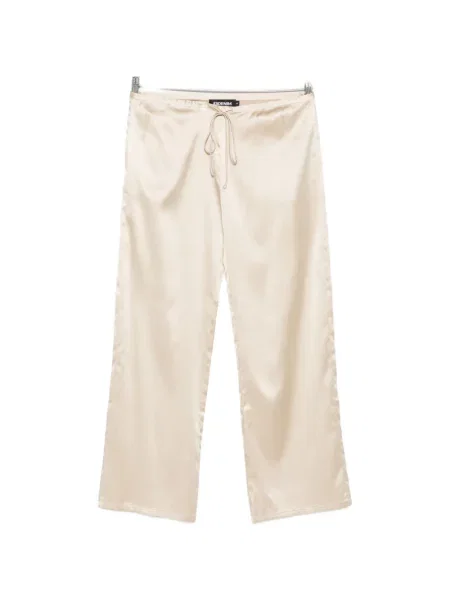 Pantaloni palazzo Eb Denim cu cordon