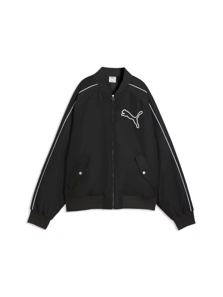 PUMA Kurtka bomberka unisex T7 Odzież S czarny