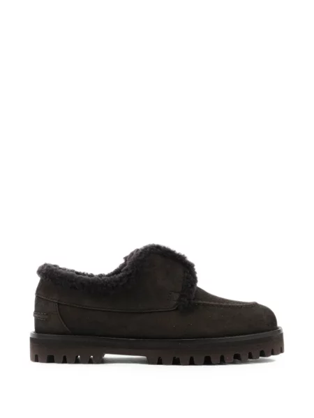 Pantofi loafer Le Silla din piele de oaie maro