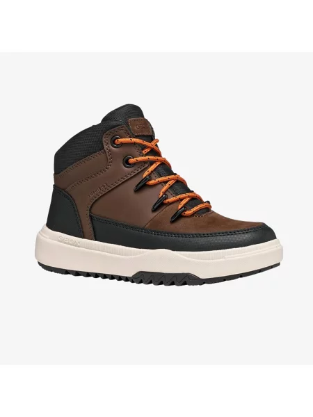 Sneakers Geox καφέ
