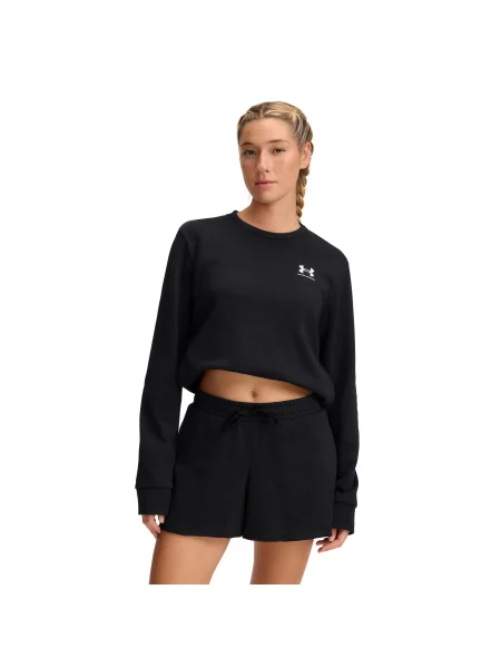 Bluza Under Armour Rival Terry Czarna biała
