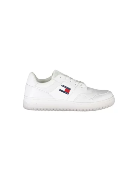 Sneakersy Tommy Hilfiger skórzane białe