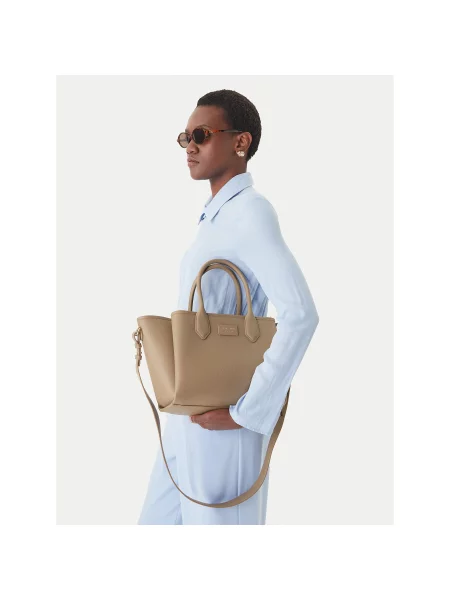 Rankinė Emporio Armani Ruda smėlinė