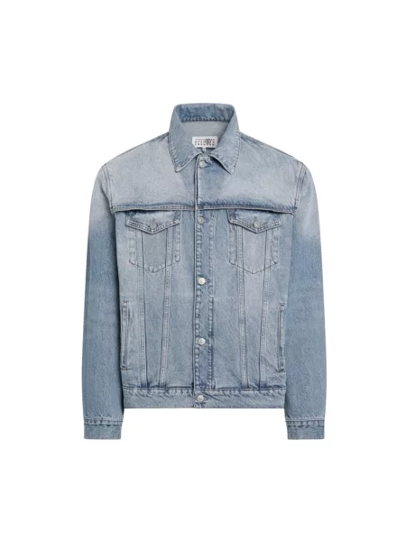 Kurtka Mm6 Maison Margiela niebieska