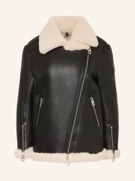 Belstaff Kožená Bunda Virden černá