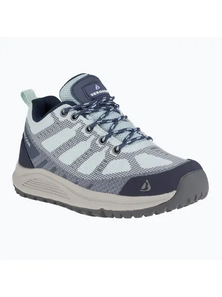 Дамски ботуши за трекинг BERGSON Sirbal Low STX light blue синьо