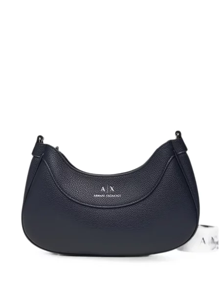 Geantă Armani Exchange cu imagine albastru