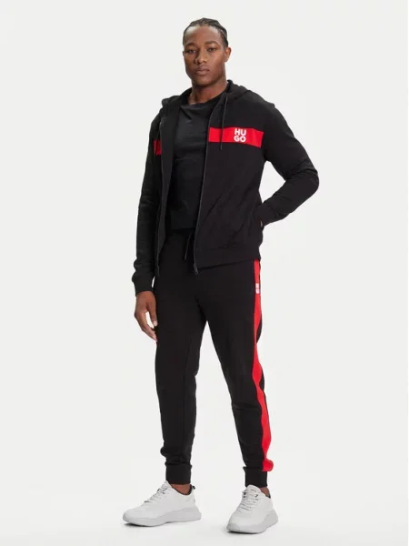 HUGO Спортивний костюм DapieDoaky чорний