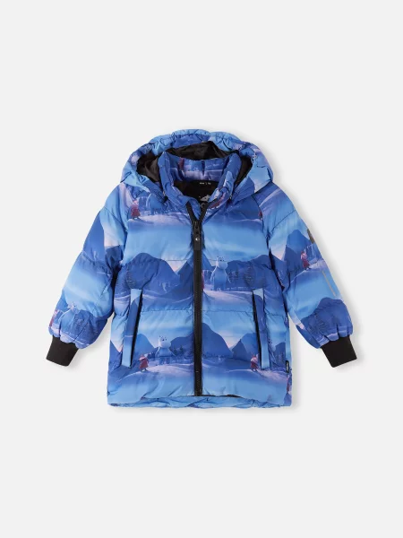 Дитяча Зимова куртка REIMA Moomin Lykta блакитний