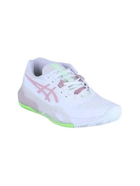 Dámske tenisové topánky ASICS Gel-Resolution X Clay W white/morganite ružová