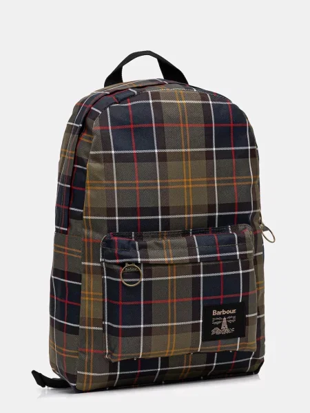 Рюкзак Barbour великий візерунок зелений