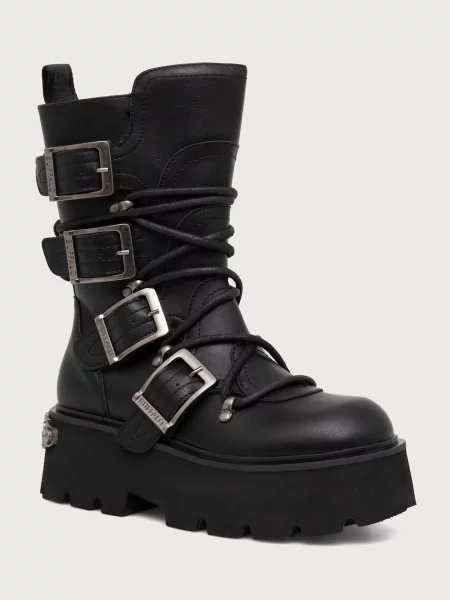 Buffalo kotníkové boty Brake Biker Hi černé