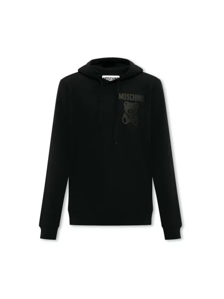 Bluza Moschino z logo czarna