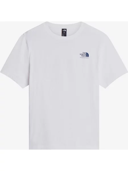 Koszulka z krótkim rękawem The North Face OG Store Relaxed Graphic granatowy S biały