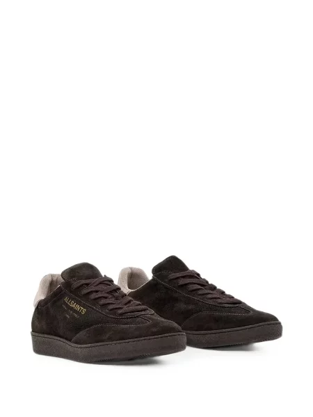 Sneakerși Allsaints cu imagine negru
