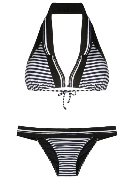 Bikini Amir Slama cu gât halter negru