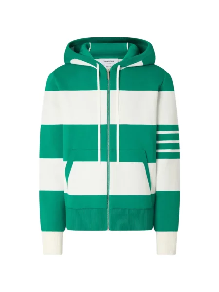 Hanorac cu glugă Thom Browne verde