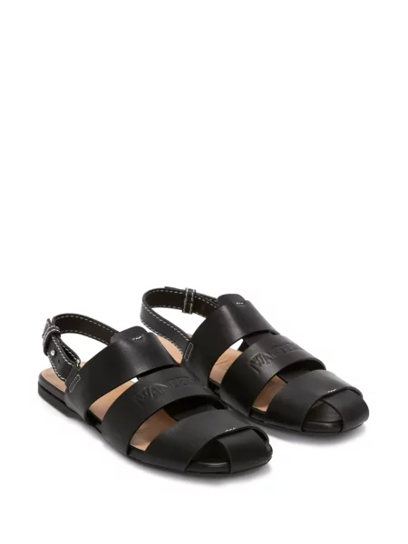 Δερμάτινα σανδάλια Jw Anderson μαύρο
