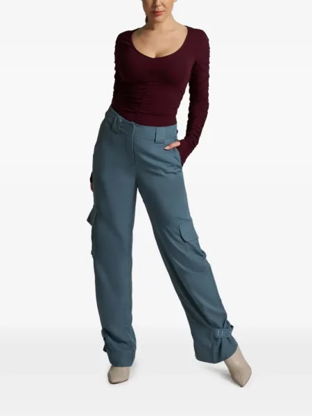 Pantaloni cargo Liz Skorsis albastru