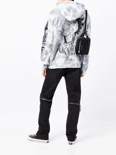 Tie-dye kaklaraištis Haculla mėlyna
