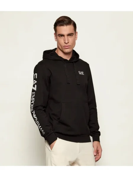 Emporio Armani hanorac de negru