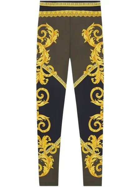 Legginsy Versace czarne