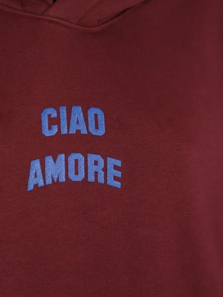 Sweter Giada Benincasa z logo czerwony