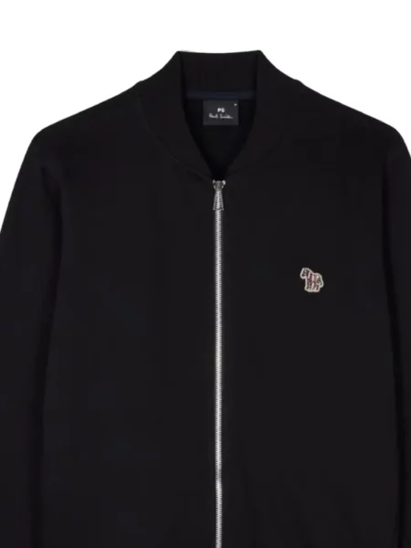 Geacă Ps Paul Smith cu model zebră negru