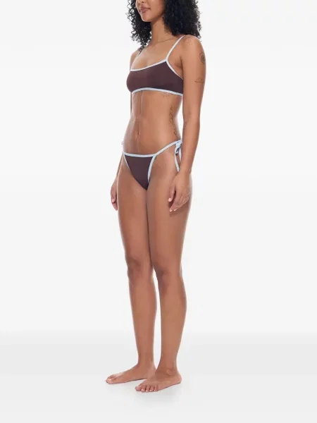 Bikini Myra Swim cu legături maro