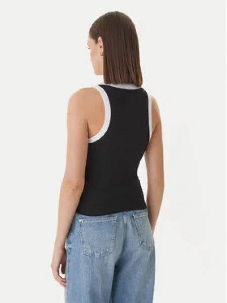 Guess Jeans Marškinėliai juoda