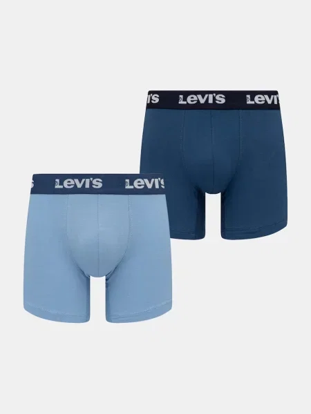 Levi's boxerky s bavlnou modré